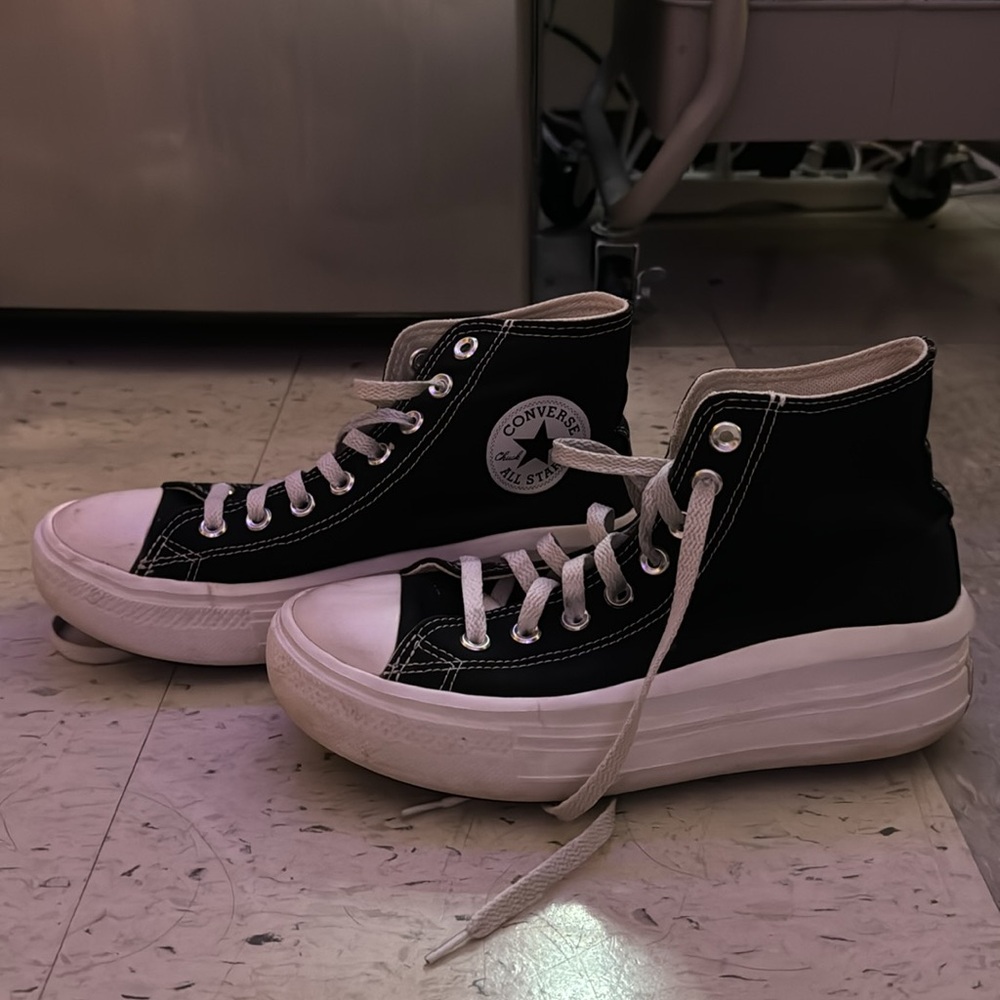 Platform black converse - Picture 2 of 4